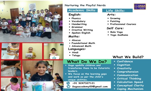 Saga Academy - School Tuitions in Kukatpally, Hyderabad
