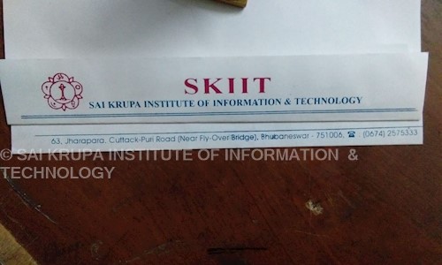 Saikrupa Institute Of Information & Technology - Distance Education in Pahala, Bhubaneswar