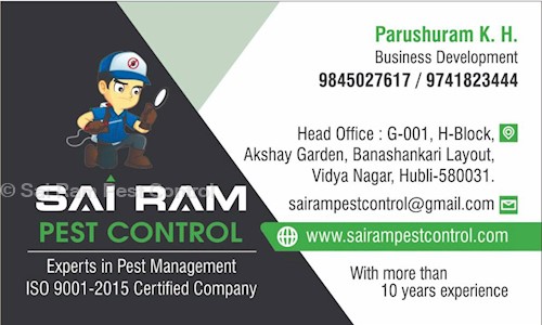 Sai Ram Pest Control - Pest Control in Koramangala, Bangalore