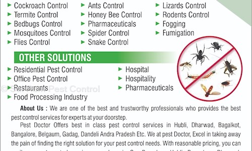 Sai Ram Pest Control - Pest Control in Vidya Nagar Main Road, Hubli