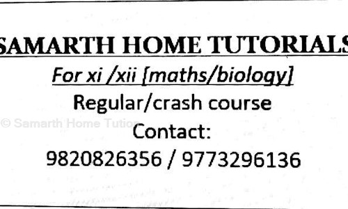 Samarth Home Tution - School Tuitions in Sion, Mumbai