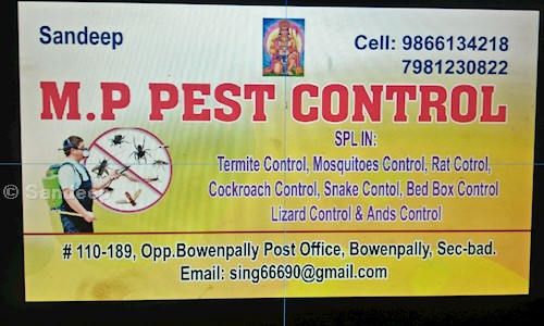 Sandeep - Pest Control in Bowenpally, Hyderabad