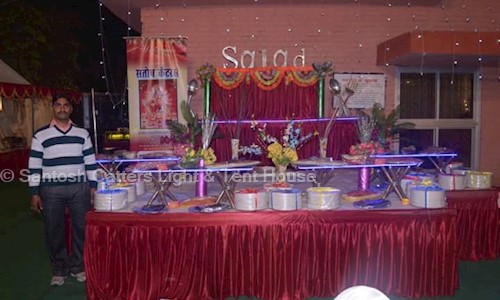 Santosh Catters Light & Tent House - Catering Services in Lucknow Road, Lucknow