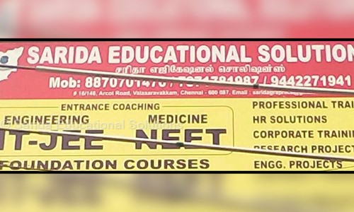 Sarida Educational Solutions - School Tuitions in Valasaravakkam, Chennai