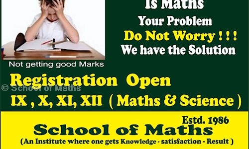 School of Maths - School Tuitions in Patel Nagar, Delhi