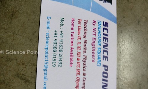 Science Point - School Tuitions in Dalhousie, Kolkata