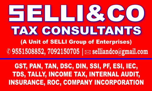 Selli Tax Consultants - Finance & Accounting tuitions in Poonamallee, Chennai