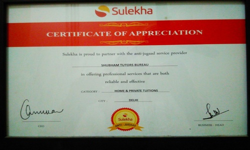 Shubham Tutors Bureau Proprietor Mihir Kumar Jha - School Tuitions in Rohini, Delhi