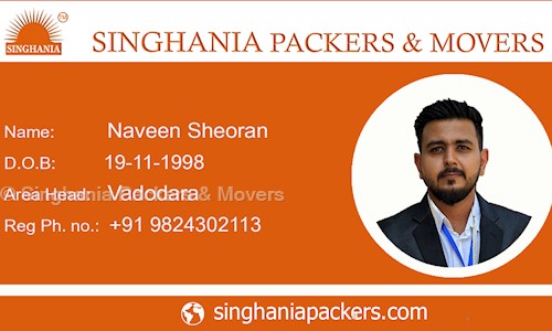Singhania Packers & Movers - Packers and Movers in Sayajipura, Vadodara
