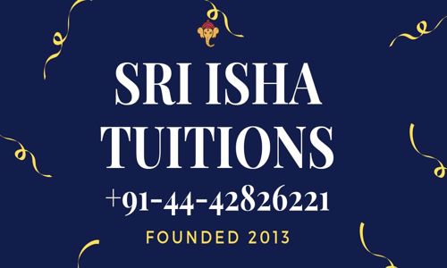 SRI ISHA ACADEMY - School Tuitions in Choolai, Chennai
