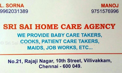 Sri Sai Home Care - Playschools in Villivakkam, Chennai