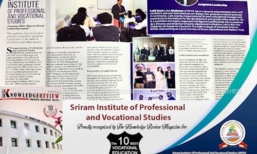 Sriram Institute of Professional and Vocational Studies - School Tuitions in Rohini, Delhi