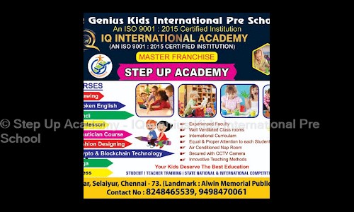 Step Up Academy - IQ Genius Kids International Pre School - School Tuitions in Selaiyur, Chennai