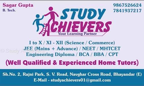 Study Achievers - School Tuitions in Bhayandar East, Mumbai