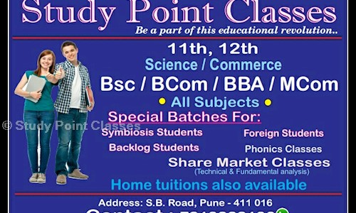 Study Point Classes - School Tuitions in Gokhale Nagar, Pune