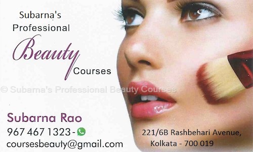 Subarna's Professional Beauty Courses - Job Training in Ballygunge, kolkata