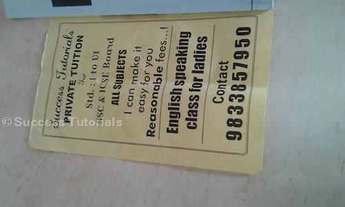 Success Tutorials - School Tuitions in Matunga West, Mumbai