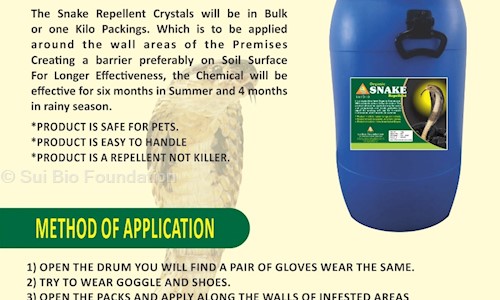 Sui Bio Foundation - Pest Control in RT Nagar, Bangalore