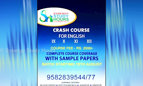 Synergy Study Hours - School Tuitions in Rajouri Garden, Delhi