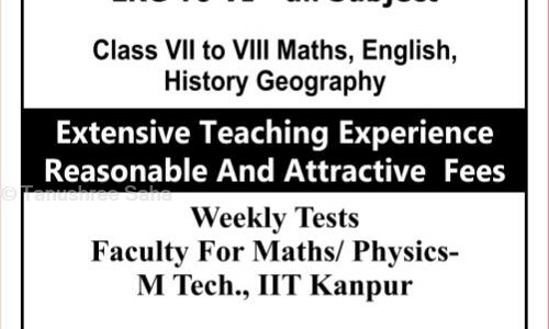 Tanushree Saha - School Tuitions in Sector 137, Noida