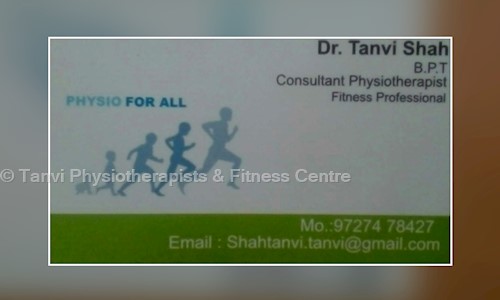 Tanvi Physiotherapists & Fitness Centre - Job Training in Ambawadi, Ahmedabad
