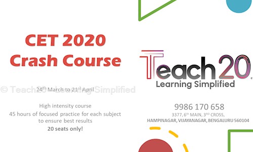 Teach20 - Learning Simplified - School Tuitions in Vijayanagar, Bangalore