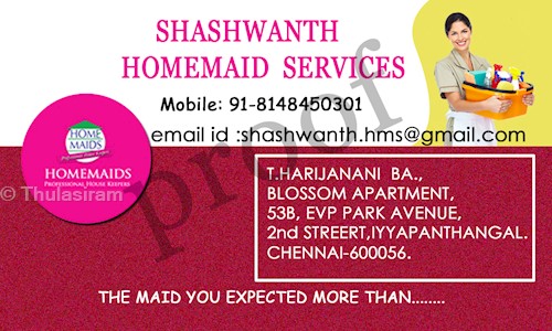 Thulasiram - Placement Consultancies in Iyyappanthangal, Chennai