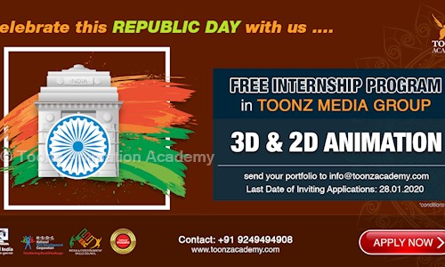 Toonz Animation Academy - Job Training in Kazhakkoottam, Trivandrum