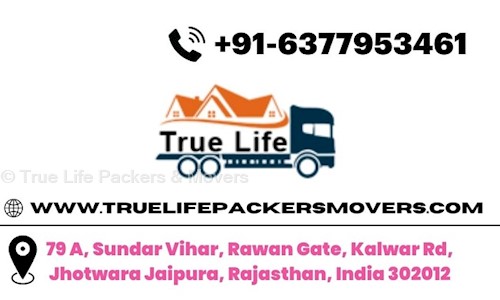 True Life Packers & Movers - Packers and Movers in Jhotwara, Jaipur
