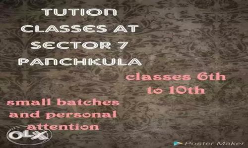 tutions - School Tuitions in Panchkula Extension, Panchkula