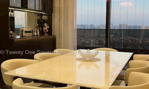 Twenty One Square Interior Design Studio - Interior Designers & Decorators in Sector 16, Greater Noida