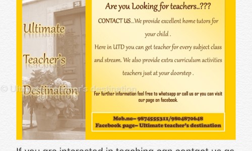 Ultimate Teacher's destination - School Tuitions in Salkia, Howrah