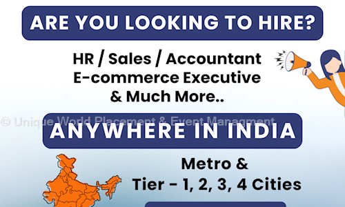 Unique World Placement & Event Managment - Placement Consultancies in Adajan, Surat