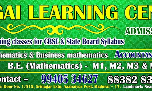 vaagai learning center - School Tuitions in Madurai Main, Madurai