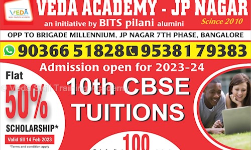 Veda Skill Training Academy - School Tuitions in JP Nagar 7th Phase, Bangalore