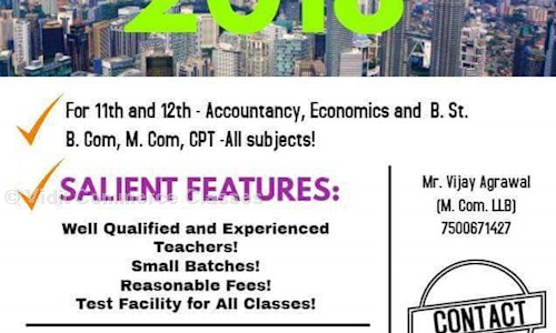 Vidit Commerce Classes - School Tuitions in Bhuteshwar Road, Mathura