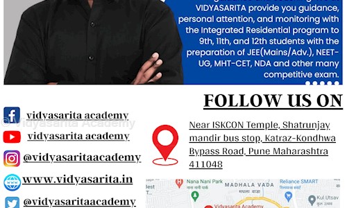 Vidyasarita Academy - School Tuitions in Kondhwa Budruk, Pune