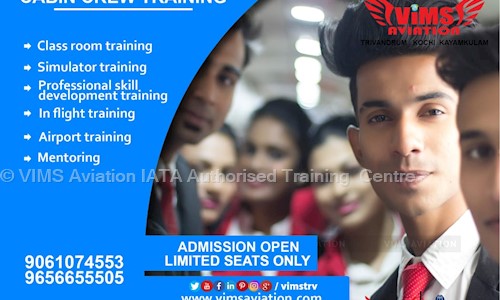 VIMS Aviation IATA Authorised Training  Centre - Job Training in Vazhuthacaud, Trivandrum
