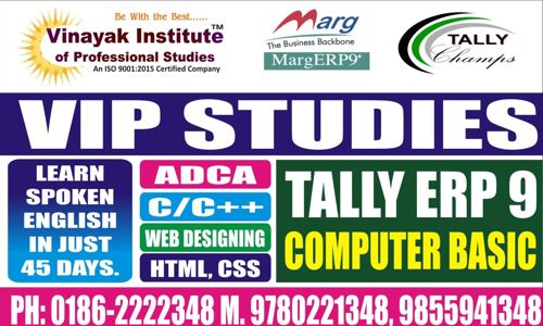 Vinayak Institute of Professional Studies - School Tuitions in Bhadroya, Pathankot