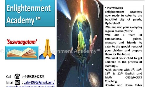 VishwaDeep Enlightenment Academy™ - School Tuitions in Secunderabad, Hyderabad