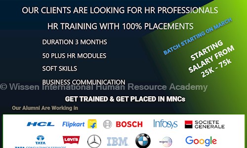 Wissen International Human Resource Academy - Job Training in Edappally, Cochin