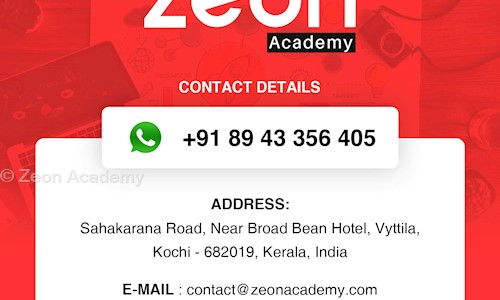 Zeon Academy - Job Training in Vyttila, Cochin