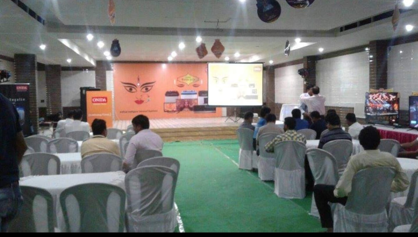 Banquet Setup of Siddhi Vinayak Events