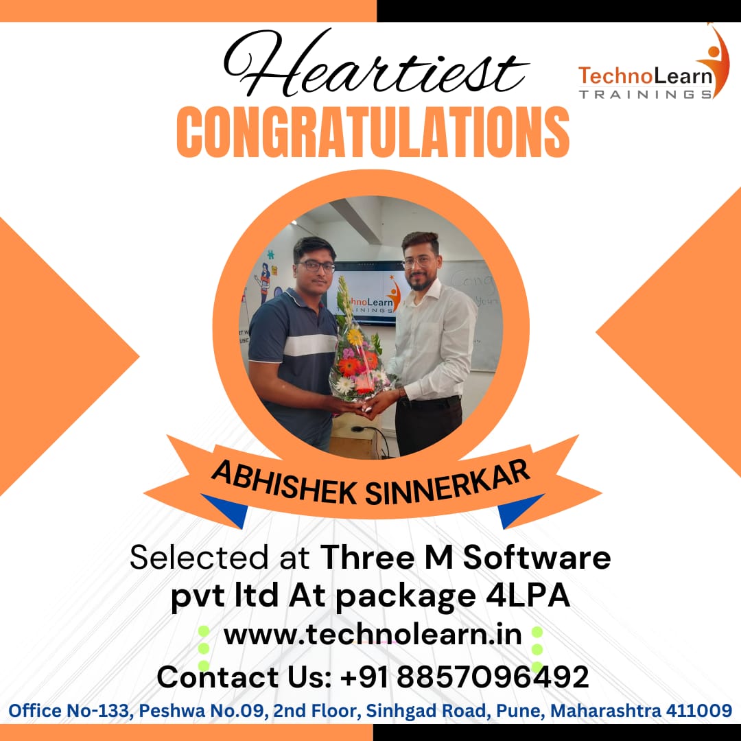 Job Offer Letters of Technolearn Trainings
