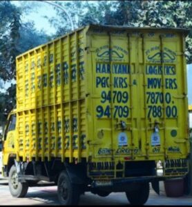 Moving Trucks of Hariyana Logistics