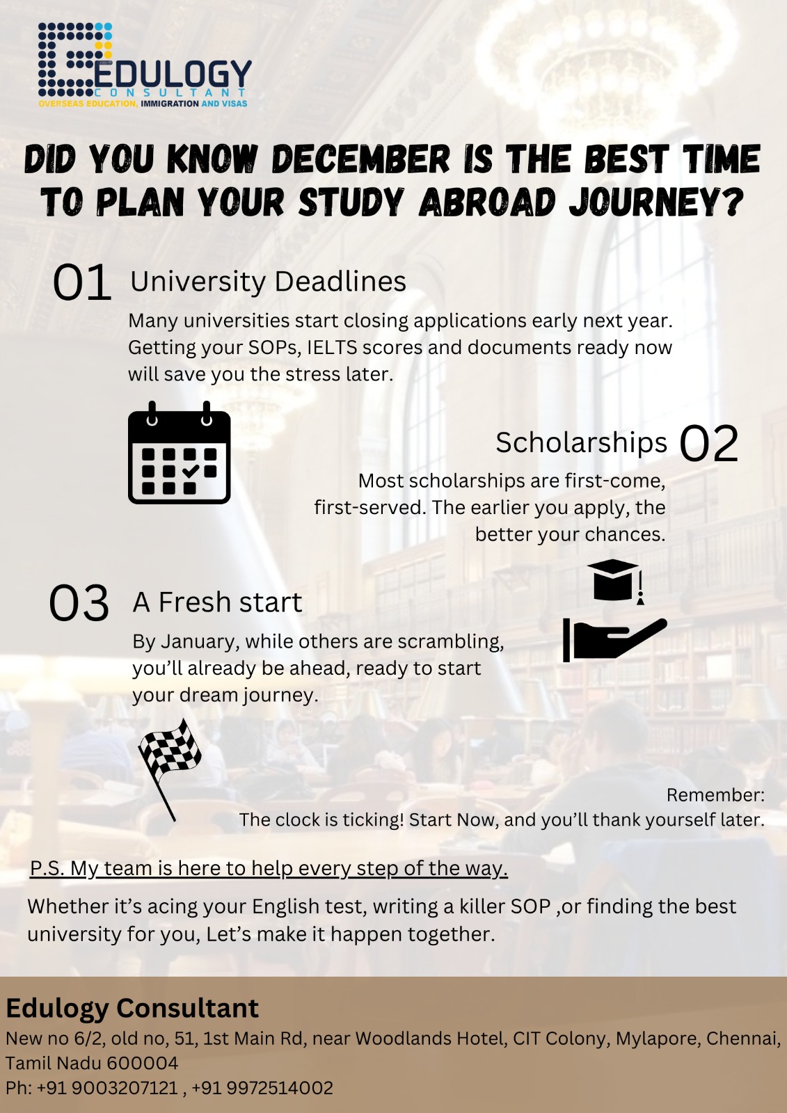 Study Abroad Fairs of Edulogy Consultant 