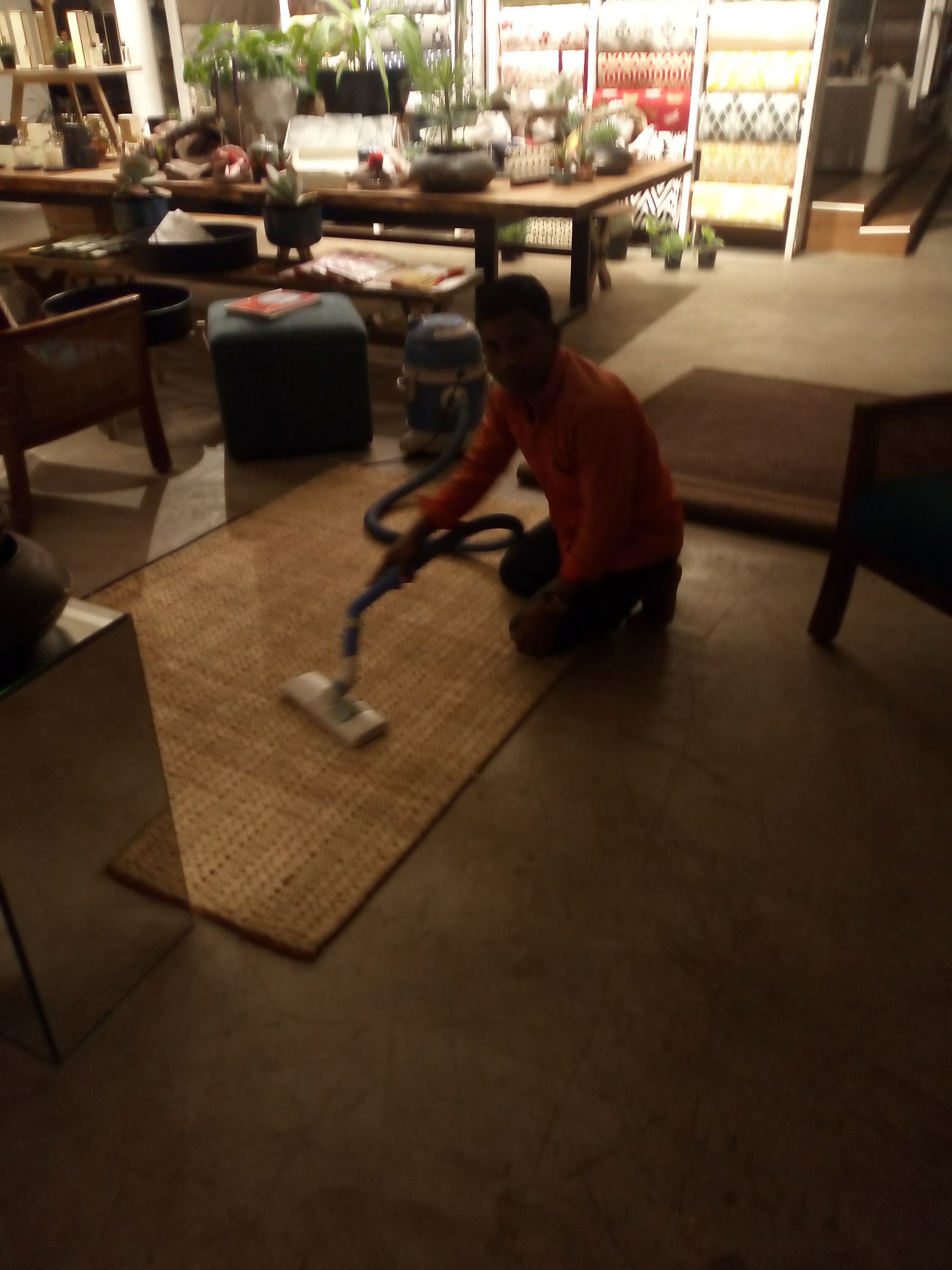 Living Room Cleaning of ABC Construction & Cleaning Services