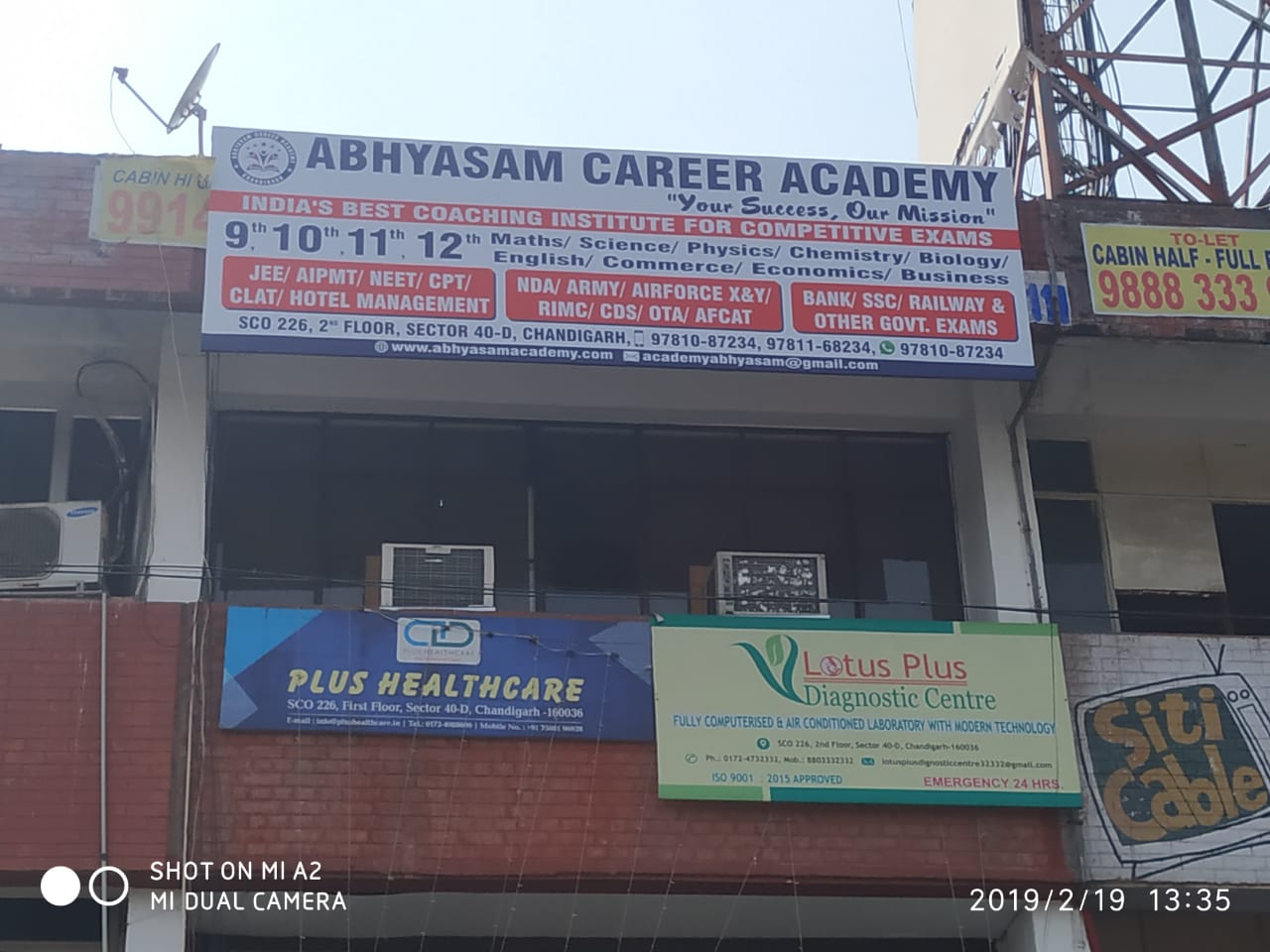 Tutor Teaching Classes of Abhyasam Career Academy