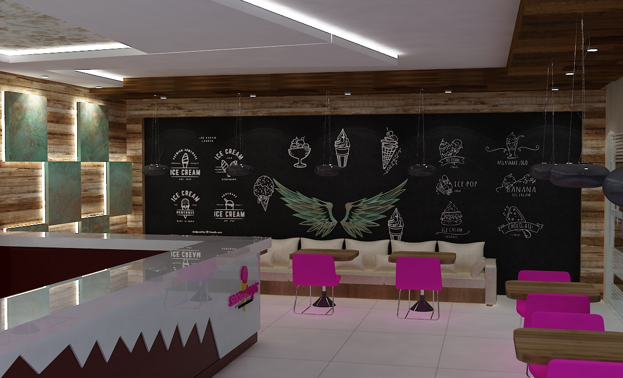 Cafe Interiors of Admire Design House