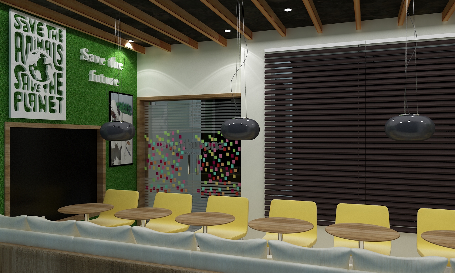 Cafe Interiors of Admire Design House